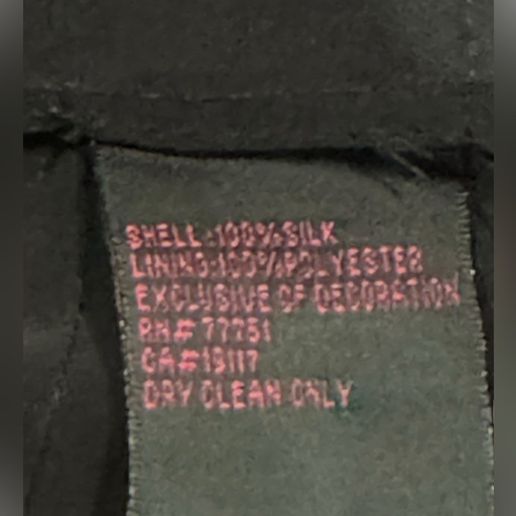 EUC Vintage Y2K Tiered Scalloped Silk Betsey Johnson Dress sz 4 Holiday Beauty - Picture 6 of 8